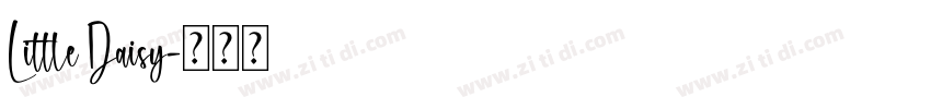 Little Daisy字体转换
